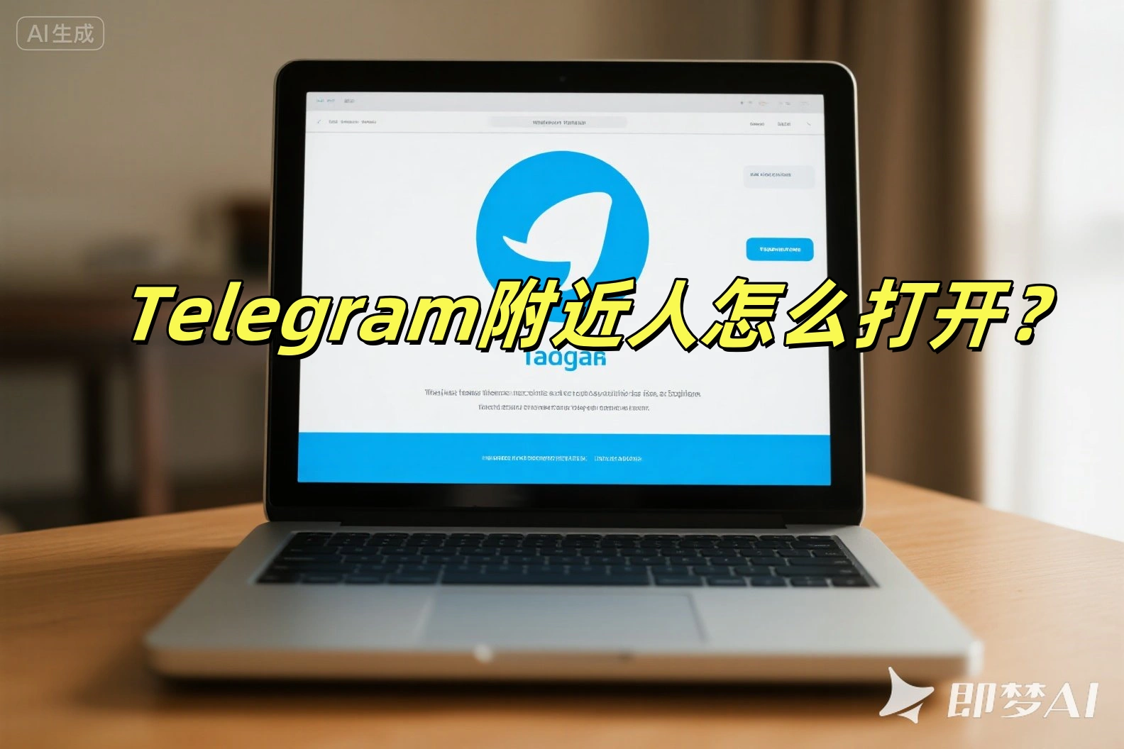 Telegram附近人怎么打开?